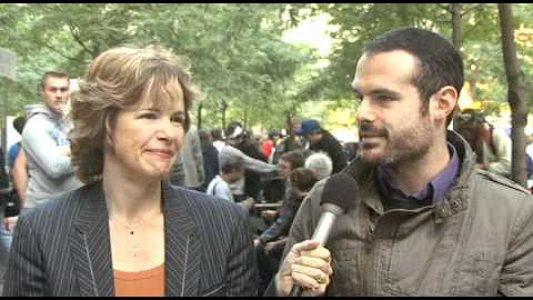 Jesse Myerson at Occupy Wall St