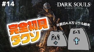 【毎日DARK SOULS REMASTERED】前日48,000ソウルをドブに捨てたラッコの完全初見ダクソ #14 【地下墓地】
