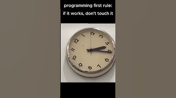 👉 Programming Rule #1: If It Works… DON’T Touch It! 😂💻