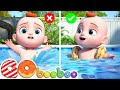 Swim Safety Song | Safe On The Pool | GoBooBoo Nursery Rhymes &amp; Kids Songs