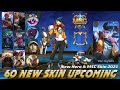 MOBILE LEGENDS ALL UPCOMING SKIN 2021 - MSC SKIN 2021 - NEW HERO MLBB | ML LEAKS 2021