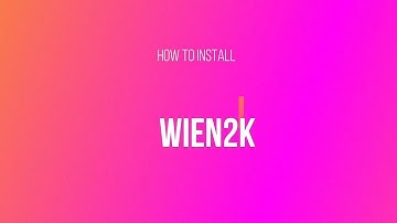 how to install Wien2k Installation Part-1