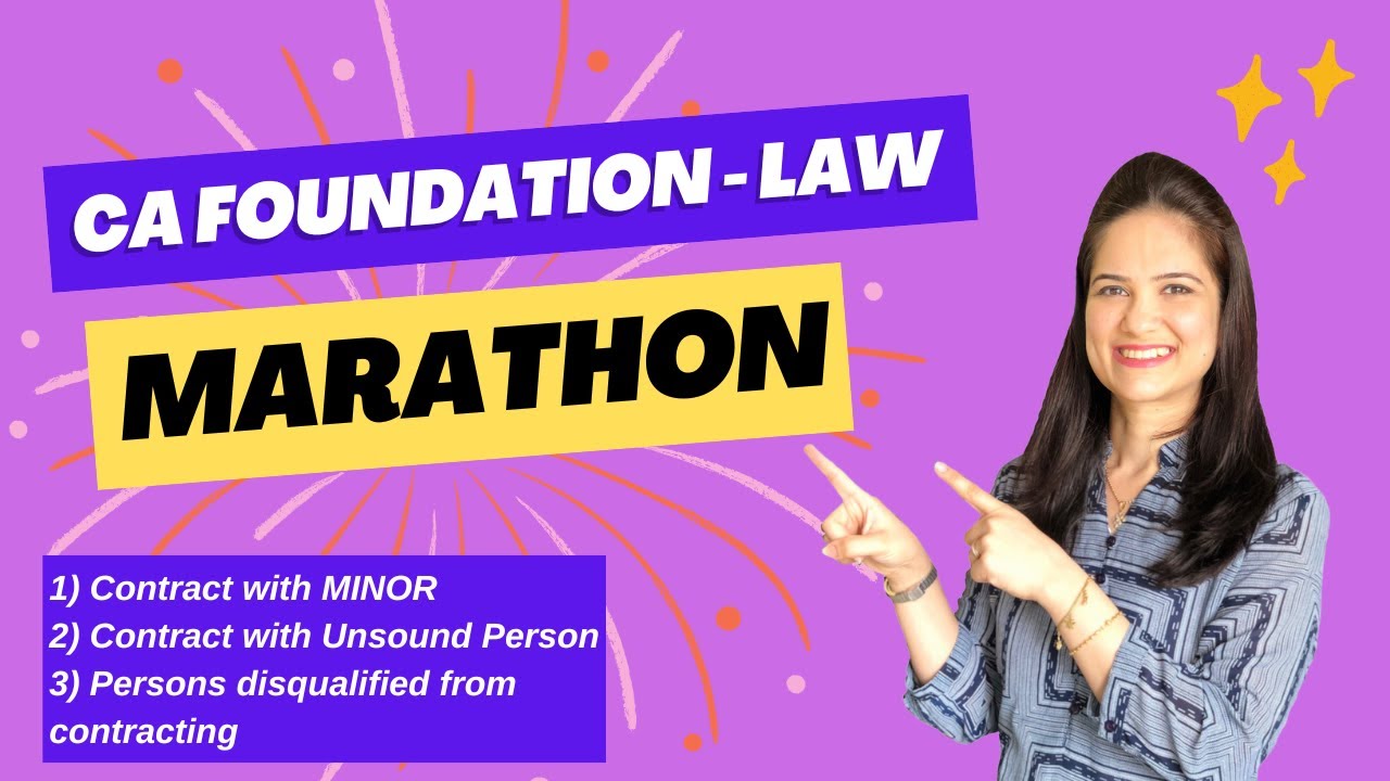 CA Foundation Law Marathon Lecture 2 - YouTube