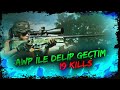 AWM İLE DELİP GEÇTİM 19 KILLS! [PUBG]