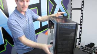 Antec 300 Three Hundred Computer Case Unboxing First Look Linus Tech Tips Youtube