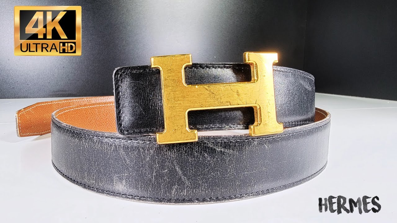 Restoring A Destroyed And Damaged Hermes Belt | DIY  display picture 3