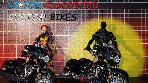 GI JOE CLASSIFIED CUSTOM BIKES