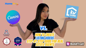 Canva vs. KVCore: How to Create Listing Videos Step-by-Step | Real Estate Agent Tutorial