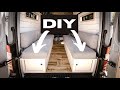 DIY CONVERTIBLE VAN BED