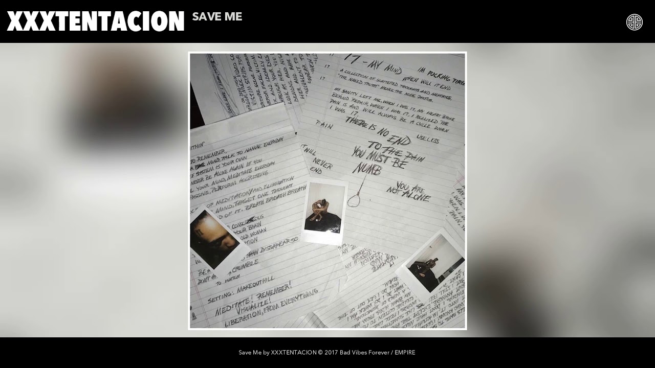 ⁣XXXTENTACION - Save Me (Audio)