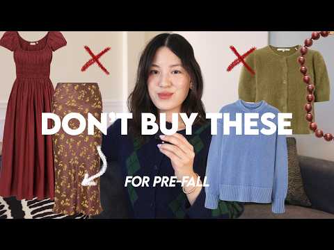 Clothing You'll Always REGRET For Your Pre-Fall Wardrobe
