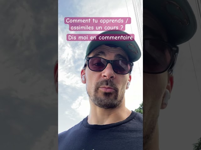 🤷‍♂️ Comment bien apprendre ?