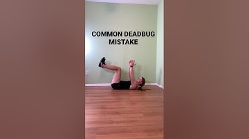 Common Deadbug Mistake! #coreworkout #absexercise