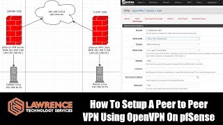 How To Setup A Pęer to Peer / Site to Site VPN Using OpenVPN On pfSense