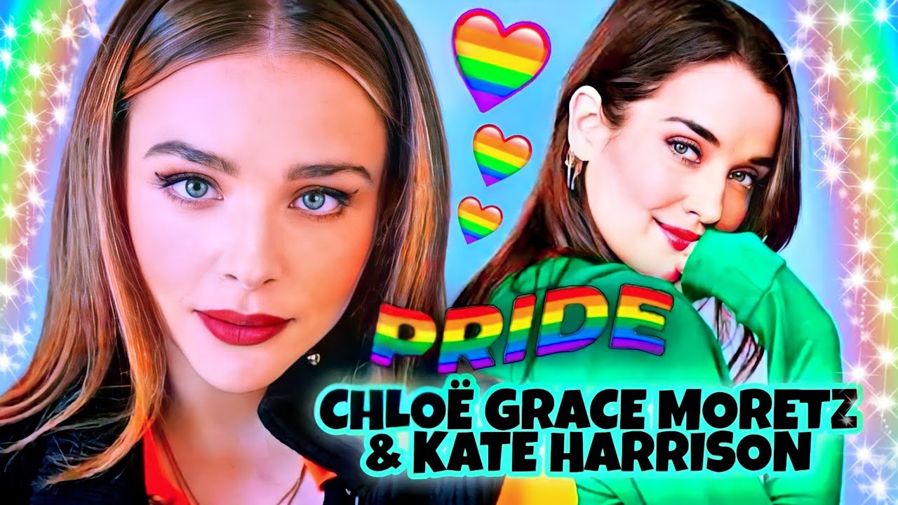 Chloë Grace Moretz & Kate Harrison Happy Pride Month 🌈 LGBT 2023 