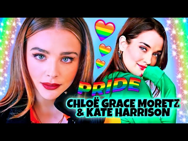 Chloë Grace Moretz & Kate Harrison 🏳️‍🌈♥️ (Namorada