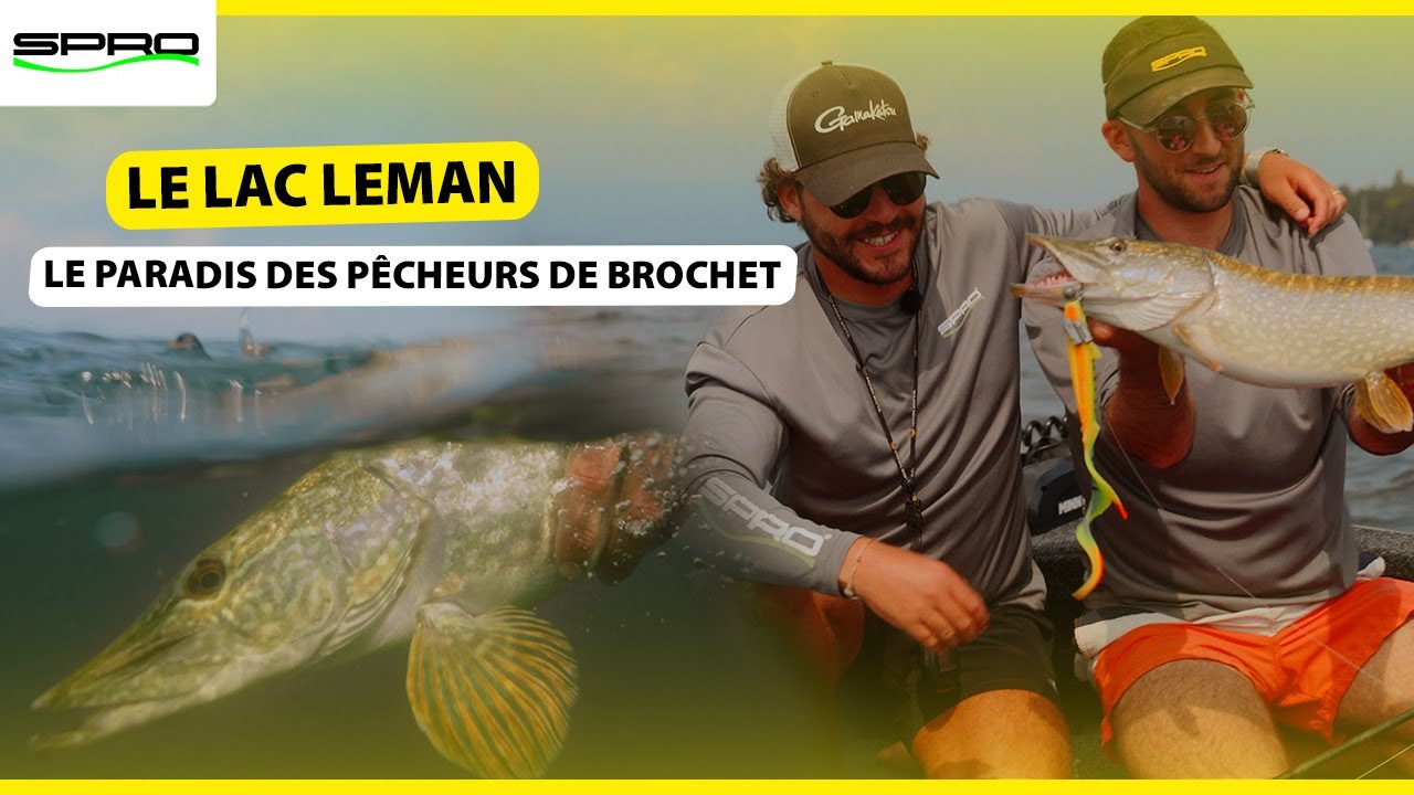 Le Lac Léman : Le Paradis des Pêcheurs de Brochet !