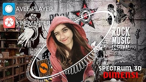 Cara Edit 3D Spectrum Audio Kekinian Untuk Anak  Jaman Now
