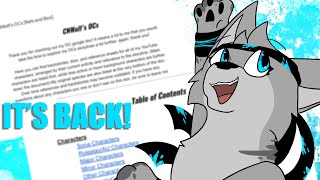 IT’S BACK!! — My OC Google Doc (Backstories, Bios, Ref Sheets, ect!)