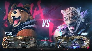 Tekken 8 Red Ranked: Kuma Set #2 - The real 'King' of Iron Fist