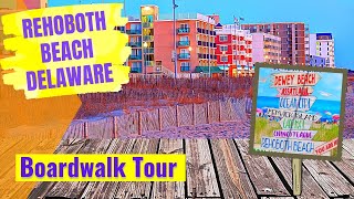 Rehoboth Beach Delaware Boardwalk Virtual Tour  Best Things to See and Do in Rehoboth Beach