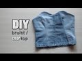 DIY Bralet / Crop Top