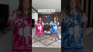 Which colour suits Sandra better? ✨