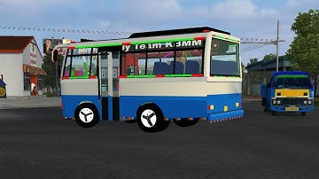 MAHINDRA TOURISTER Bus Mod In Bus Simulator Indonesia - Bussid Bus Mod - Bussid Car Mod - Bussid