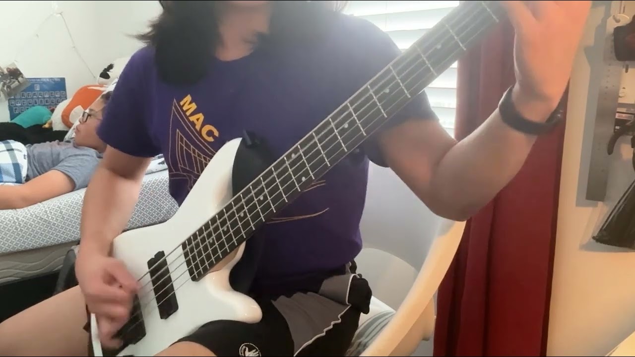 PANTERA - I’m Broken [BASS TONE TEST with Backing Drums]