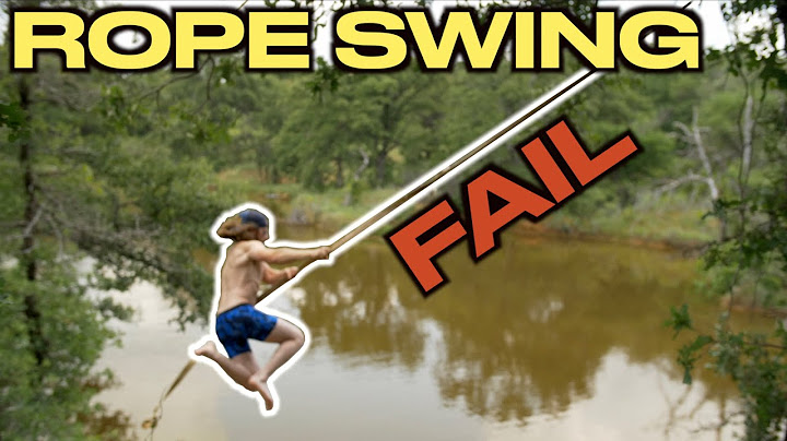 WE TRIED TO BUILD A ROPE SWING - Rodeo Time 255