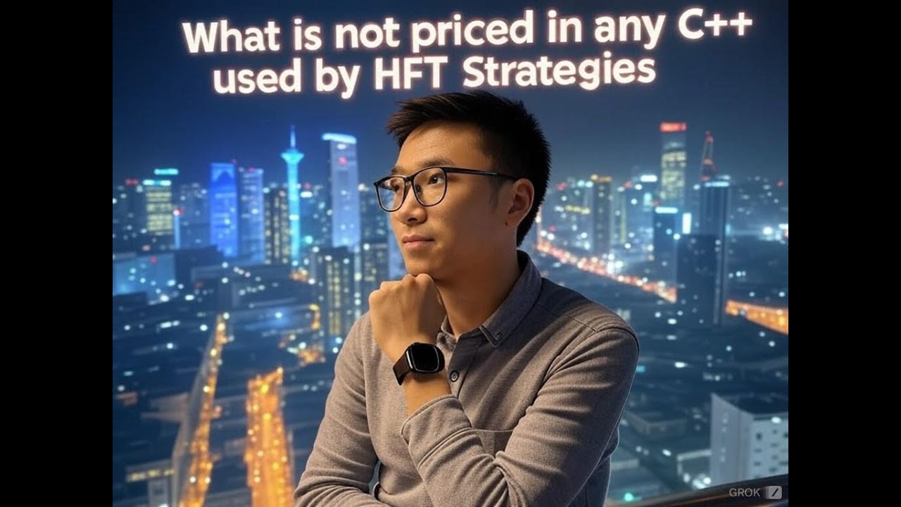What is not priced in a Trading Strategies with C++ in a HFT firm - YouTube