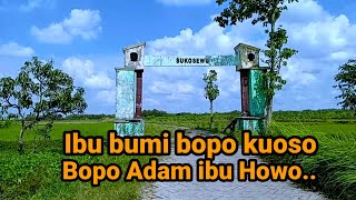 Cara memahami Arti makna Ibu Bumi Bopo Kuoso, Ujub Kenduri bahasa Kiasan sastra Jawa.