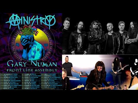 MINISTRY announce 2024 North American tour w/ Gary Numan and FRONT LINE ASSEMBLY