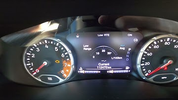 How to Reset Trip A and B Data in Jeep Renegade ( 2014 - now )  - Clear Driving Info