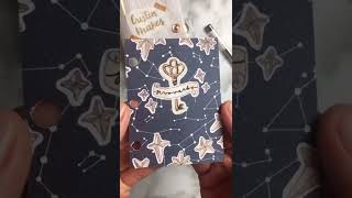Constellation & Stars 🌌⭐️ Decorating my mini scrapbook’s title page: Proverbs #shorts