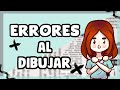 ERRORES QUE COMETIA AL DIBUJAR  //speedpaint
