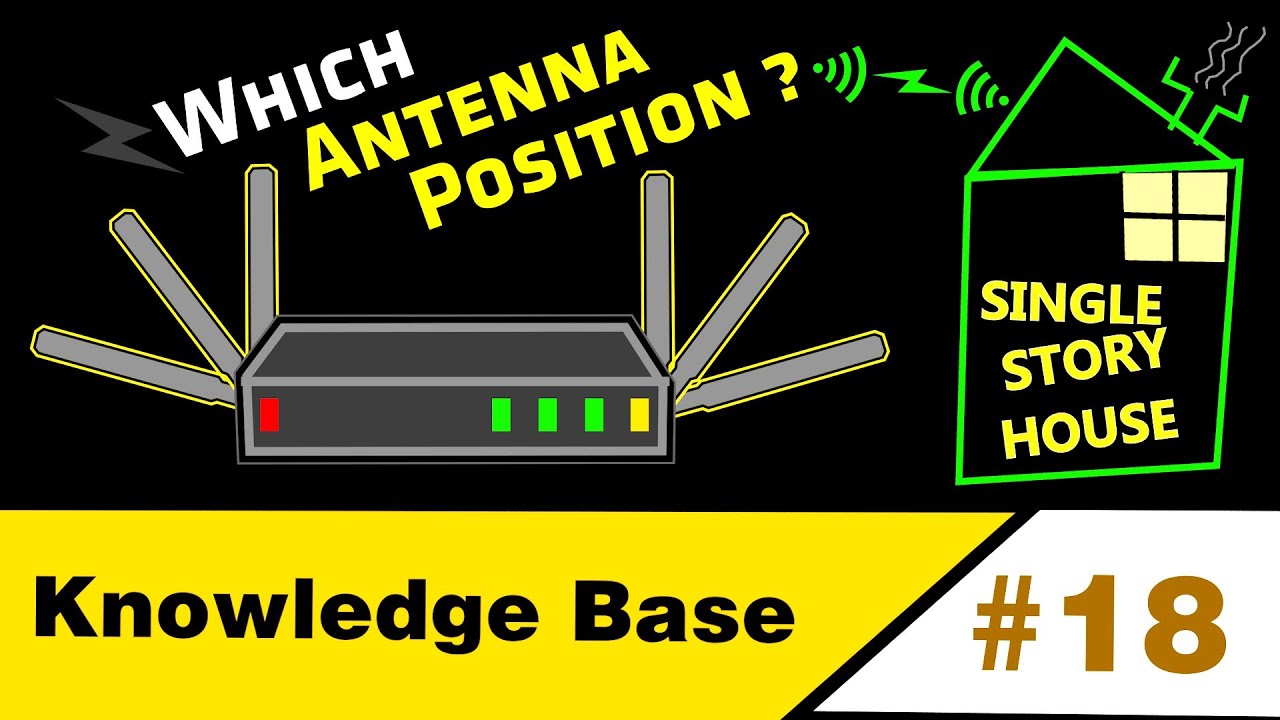 Optimal Positions for Your Router's Antennas in a Single Story