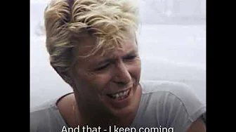 David Bowie spoke about what he learnt about writing from John Lennon - Sydney Australia 1983 David Bowie spoke about what he learnt about writing from John Lennon - Sydney Australia 1983