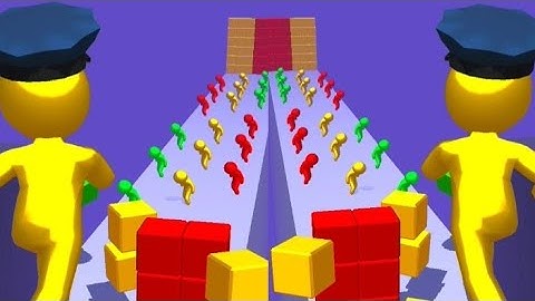 Color Run Stickman 3D|| Gameplay (iOS & Android) Walkthrough part 8