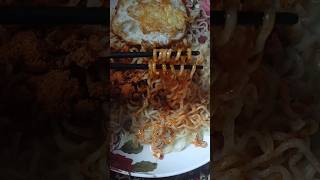 Spicy black current with omelet so delicious. ??shortsshortvideoyoutubeshorts