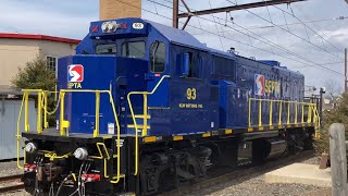 SEPTA Wire Train Passing By North Wales PA 3/31/26