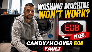 Washing machine fault! E08! REPAIRED! candy/hoover