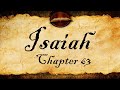 Isaiah Chapter 63 KJV Bible Audio With Text 