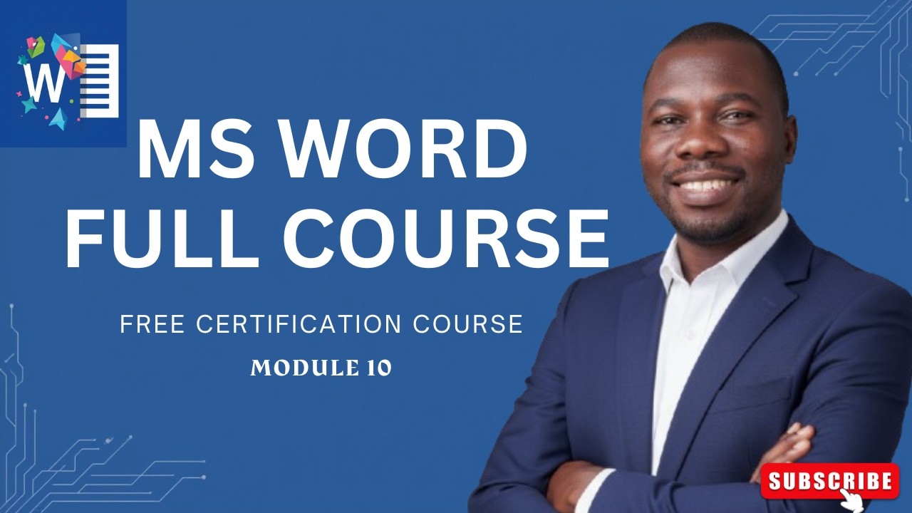 Microsoft Word Tutorial (Advanced) – Module 10: Collaboration, Track ...