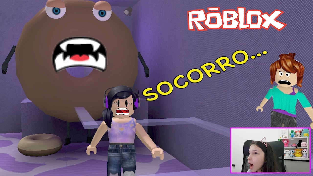 Roblox - ESCAPAMOS DE UM CHICLETE GIGANTE (Escape The Candy Factory)