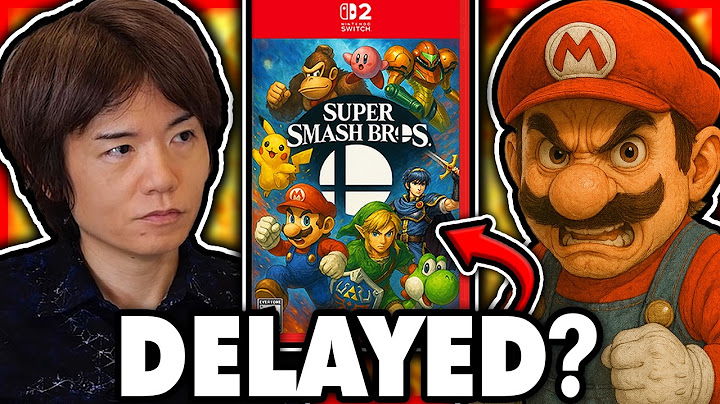Nintendo Switch 2 Won't Get A Smash Bros Game For HOW LONG?