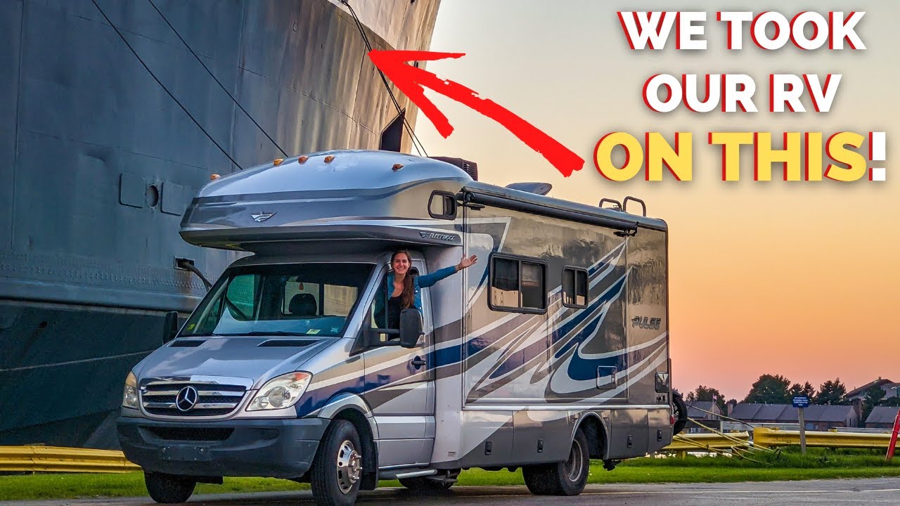 Sailing Our RV Across Lake Michigan! Taking the Historic S.S. Badger Ferry Ride