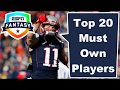 Top Must Own Players | 2019 Fantasy Football