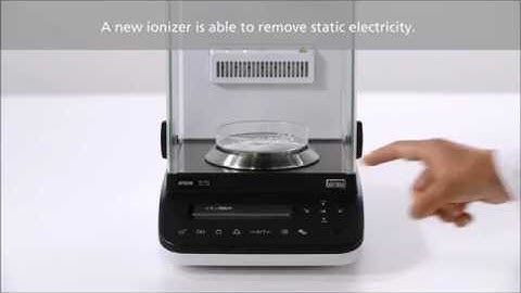 Effects of static electricity in weighing.