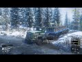 Snowrunner - Oil Delivery With Challenging Road Terrain